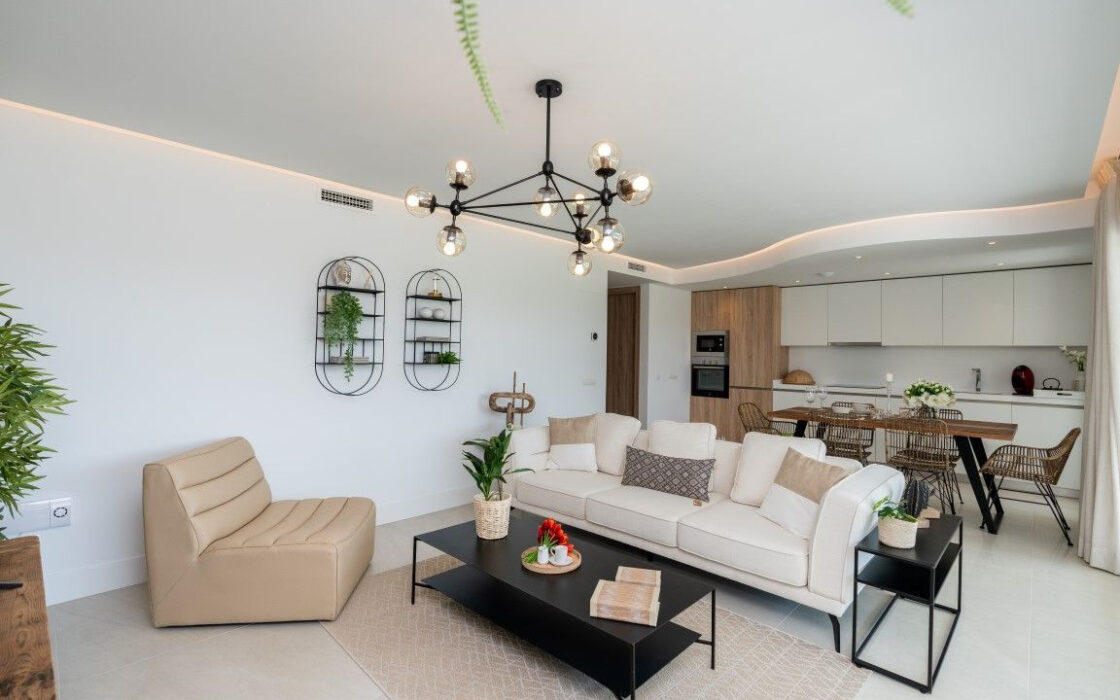 3-комнатные апартаменты с террасой в Сотогранде 115.8 кв.м