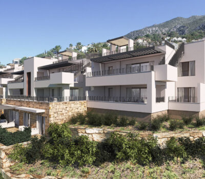 Нові апартаменти з 3 спальнями в Істані, Марбелья, тераса