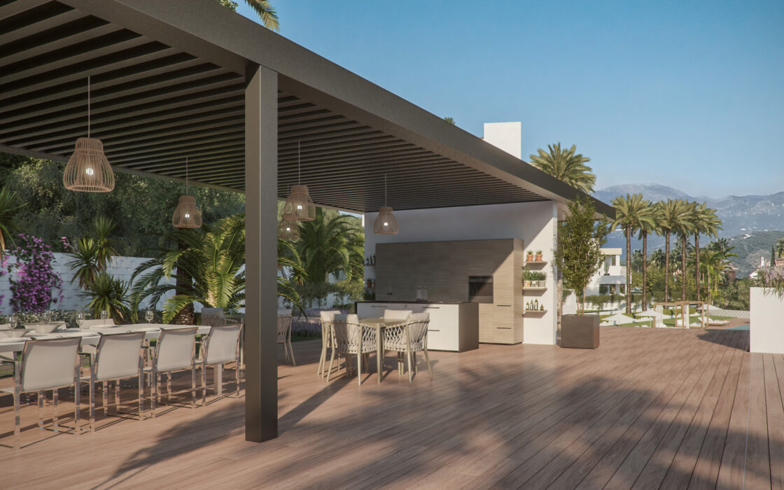 Нові квартири в Естепоні, 4 кімнати, з терасою 151.67 кв.м