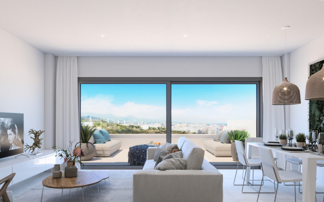 Нові квартири в Естепоні, 4 кімнати, з терасою 151.67 кв.м