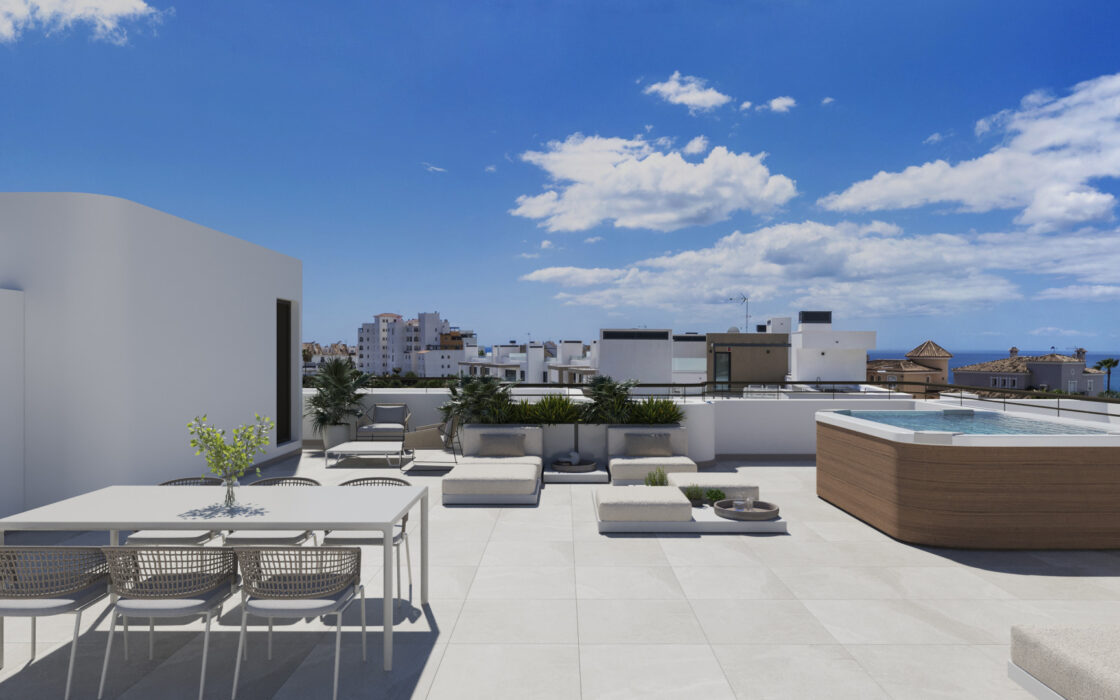 Новостройки в Эстепоне 198.87 кв.м с террасой у моря