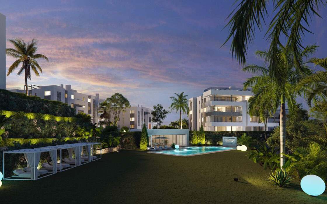 Нові квартири з терасою в Марбельї, 169.49 кв.м., новобудова