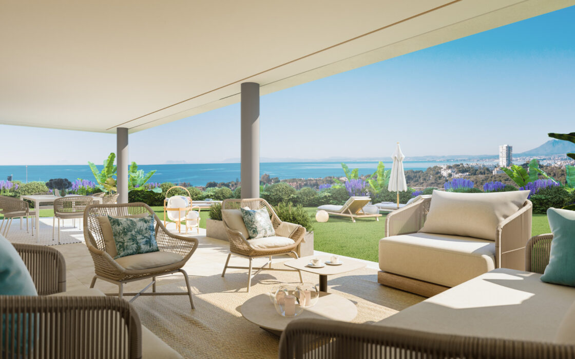 Нові квартири з терасою в Марбельї, 169.49 кв.м., новобудова