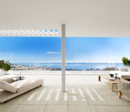 Нові апартаменти з терасою в Рінкон-де-ла-Вікторія 97 кв.м.