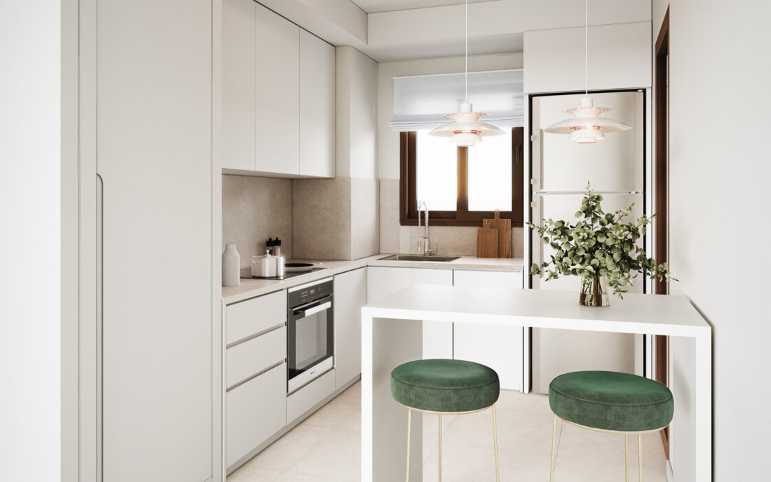 Нові апартаменти з терасою в Рінкон-де-ла-Вікторія 97 кв.м.