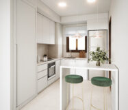 Нові апартаменти з терасою в Рінкон-де-ла-Вікторія 97 кв.м.