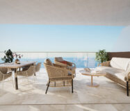 Нові апартаменти з терасою в Рінкон-де-ла-Вікторія 97 кв.м.