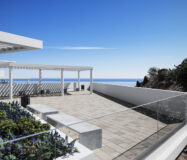 Нові апартаменти з терасою в Рінкон-де-ла-Вікторія 97 кв.м.