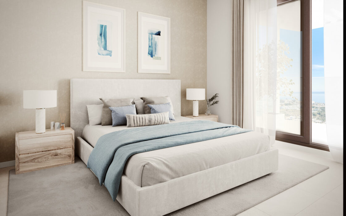 Нові апартаменти з терасою в Рінкон-де-ла-Вікторія 97 кв.м.