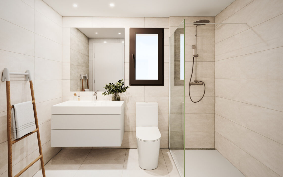 Нові апартаменти з терасою в Рінкон-де-ла-Вікторія 97 кв.м.