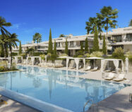 Новый комплекс в Марбелье, 135 кв.м, с террасой и видом