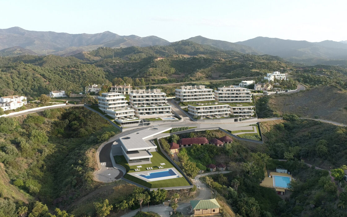 Нові квартири в Естепоні з терасою 107 кв.м. біля моря