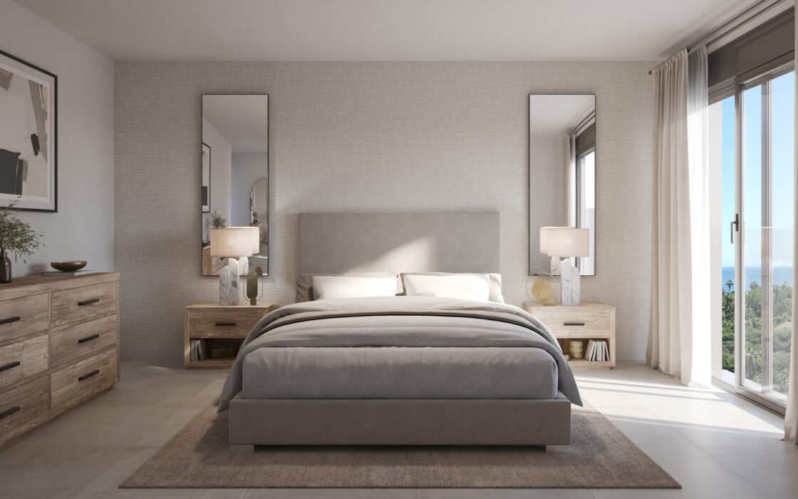 Нові квартири в Естепоні з терасою 107 кв.м. біля моря