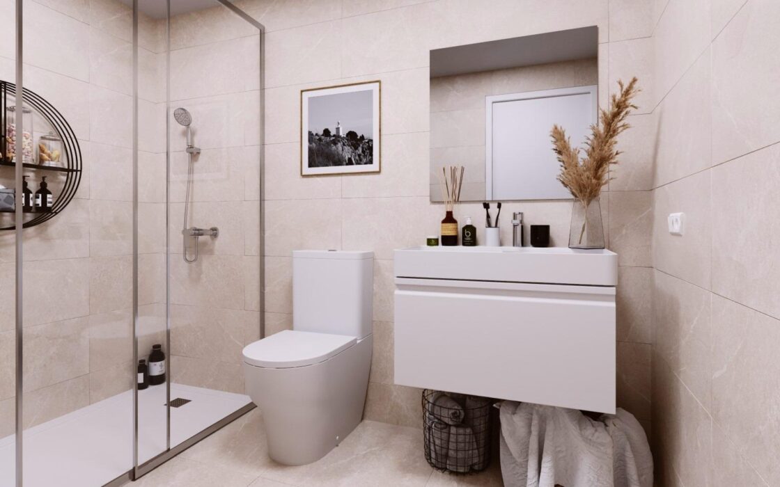 Нові квартири в Гран Алаканте біля моря з терасою 85 кв.м.