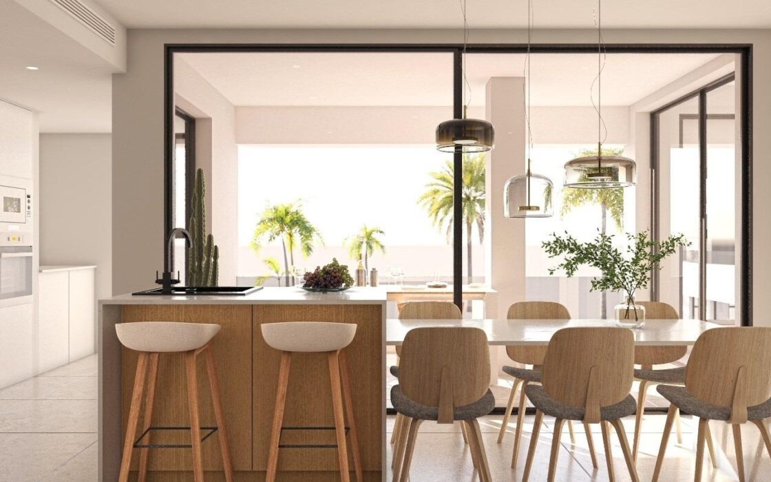 Новий житловий комплекс з терасами в Сан-Педро-дель-Пінатар