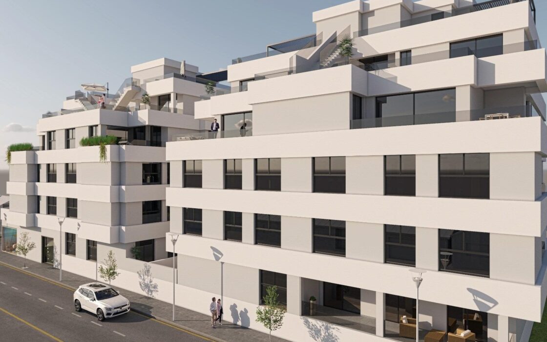 Новий житловий комплекс з терасами в Сан-Педро-дель-Пінатар