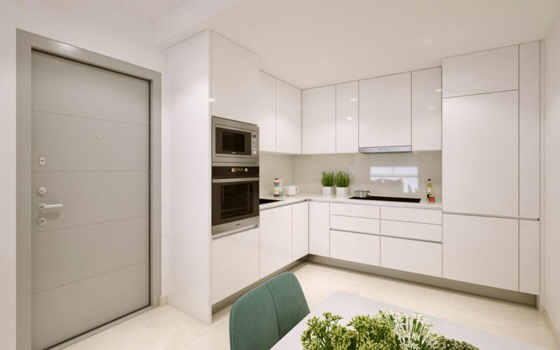 Новые квартиры в Торревьехе 1-2 спальни с террасой