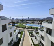 Квартира з терасою та видом на море в Golf Bahía Finestrat