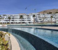 Квартира з терасою та видом на море в Golf Bahía Finestrat