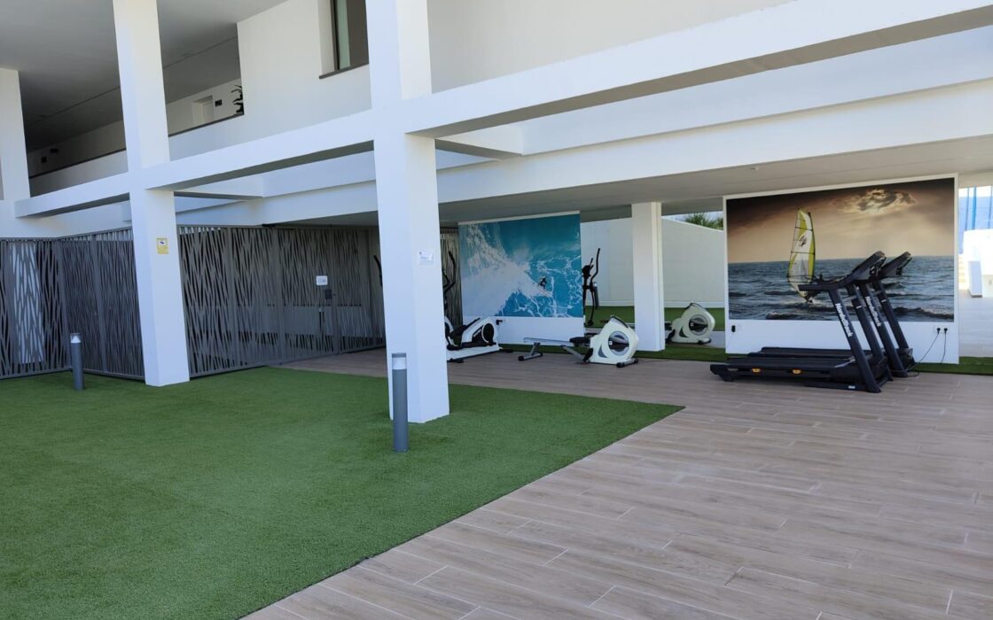 Квартира з терасою та видом на море в Golf Bahía Finestrat