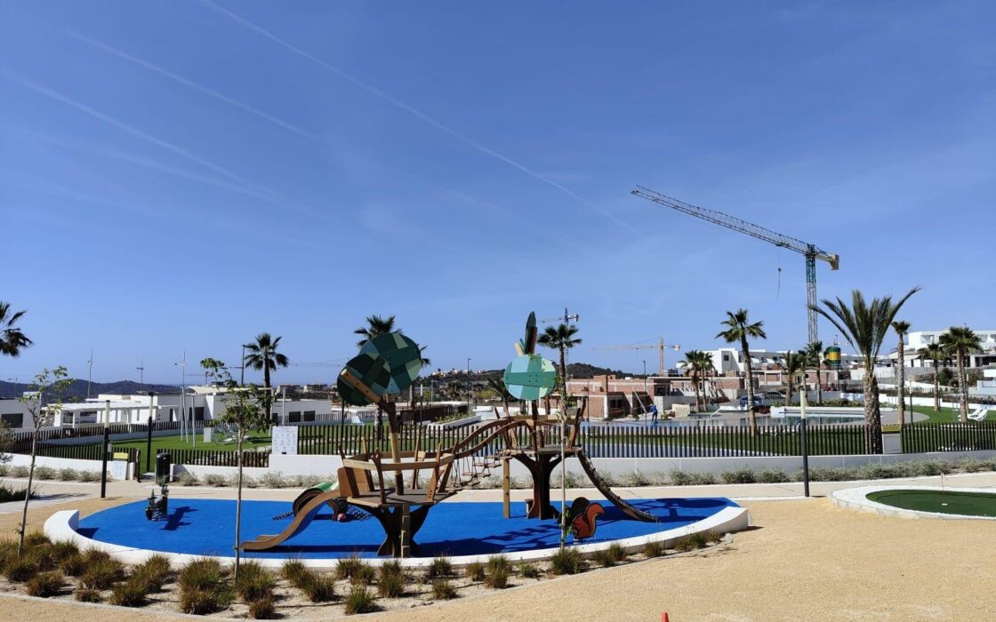 Квартира з терасою та видом на море в Golf Bahía Finestrat