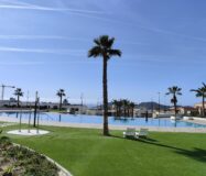 Квартира з терасою та видом на море в Golf Bahía Finestrat