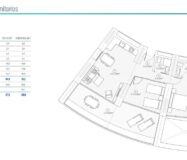 Новые апартаменты у моря в Бенидорме с террасой 138 кв.м