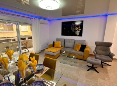 Апартаменты 121 кв.м в Торревьехе у моря с террасой