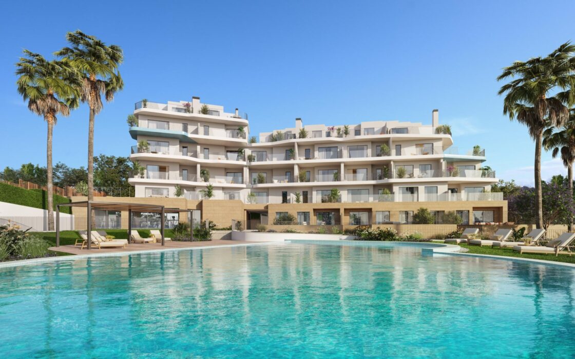 Новые апартаменты у моря в Плайя-дель-Торрес 1-3 спальни