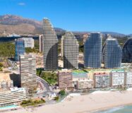 Квартири у моря в новобудові на пляжі Поньенте, Бенідорм