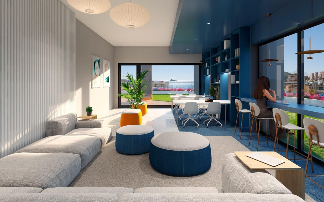 Квартири у моря в новобудові на пляжі Поньенте, Бенідорм