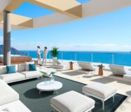 Квартири у моря в новобудові на пляжі Поньенте, Бенідорм