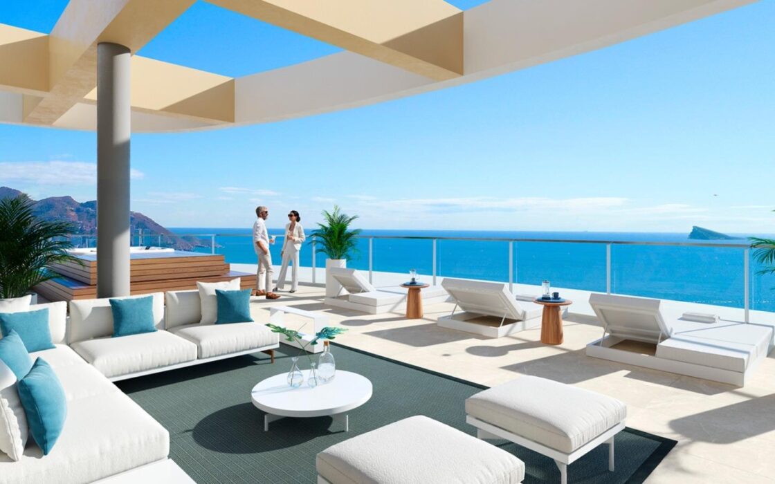 Квартири у моря в Бенідормі з терасами від 75 кв.м