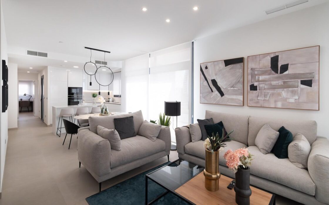 Квартири у моря в Бенідормі з терасами від 75 кв.м