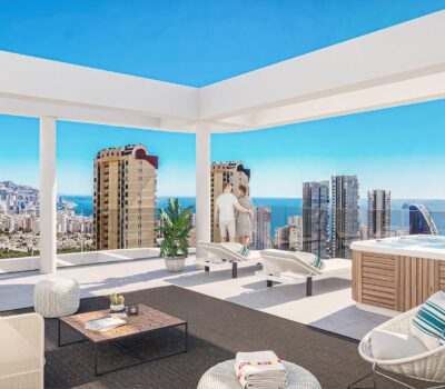 Квартири з терасами в Бенідормі поруч з пляжем