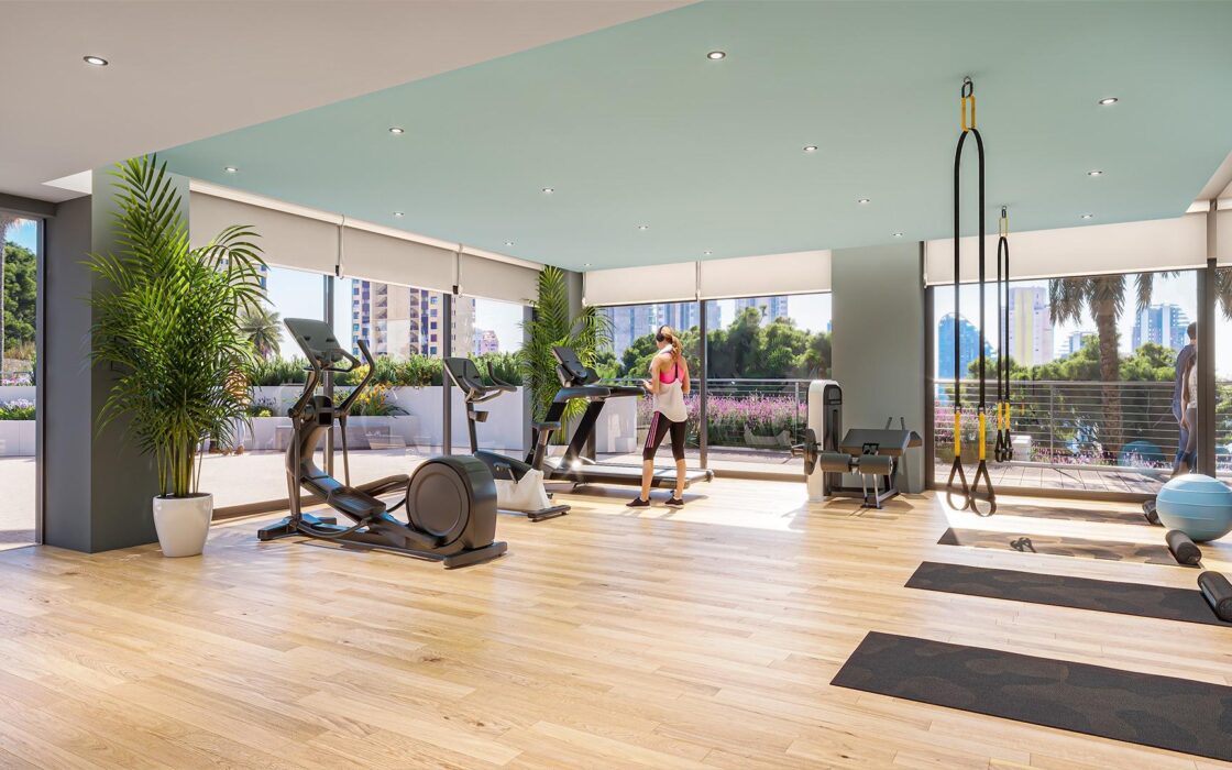 Квартири з терасами в Бенідормі поруч з пляжем