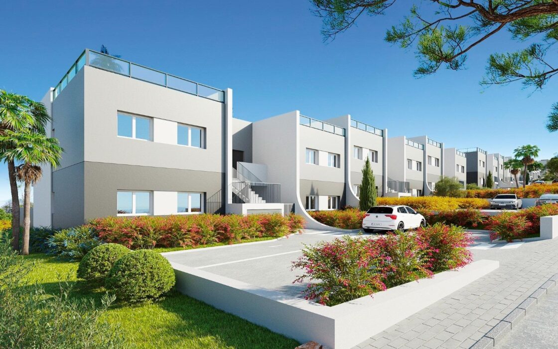 Новые квартиры с видом на море в Финестрате от 72 кв.м