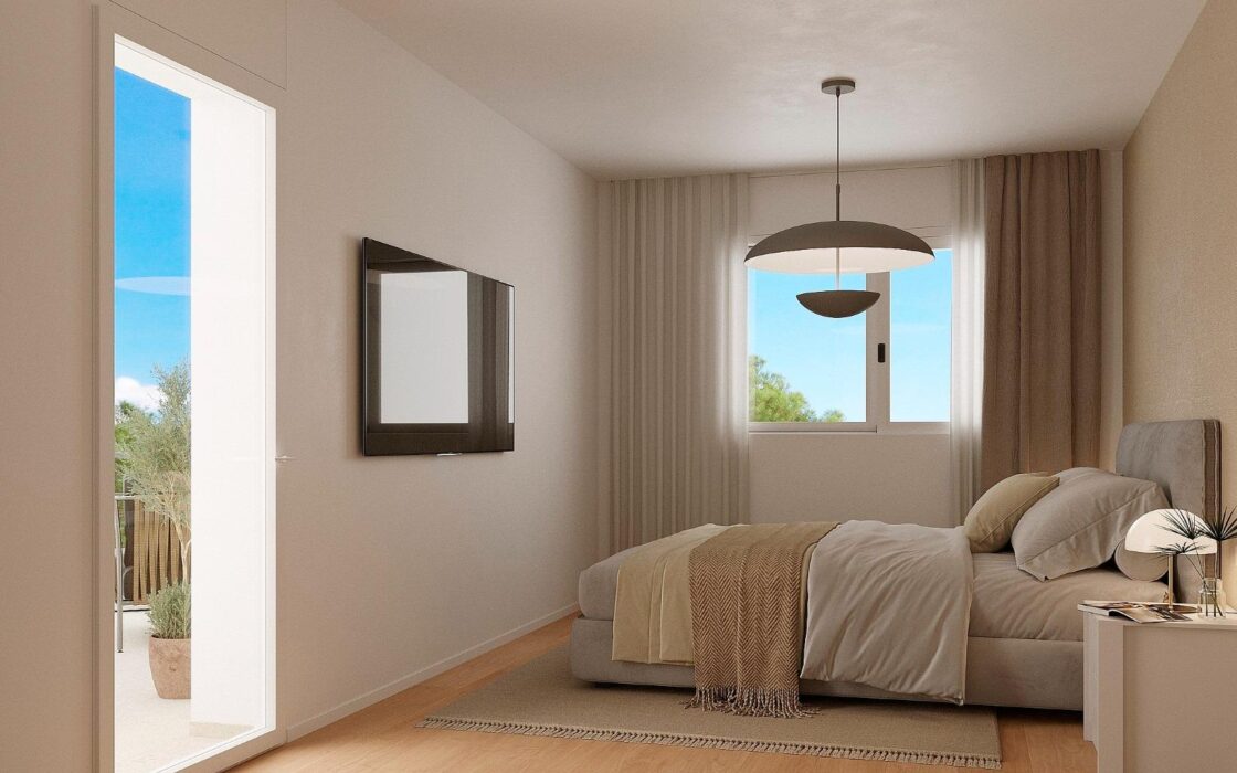 Новые квартиры с видом на море в Финестрате от 72 кв.м