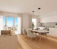 Нові квартири та таунхауси в Балконі з видом на море