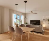 Нові квартири та таунхауси в Балконі з видом на море