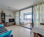 Квартира в Бенидорме с террасой и видом на море 92 кв.м