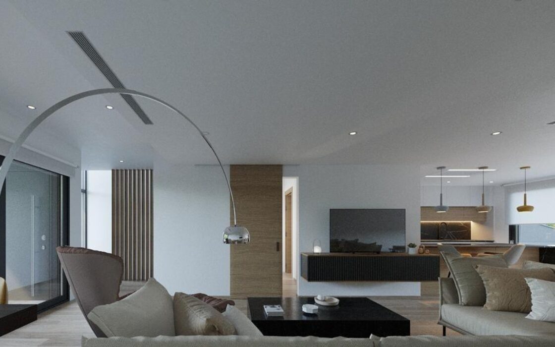 Квартира 2 кімнати в Фінестраті з видом на море