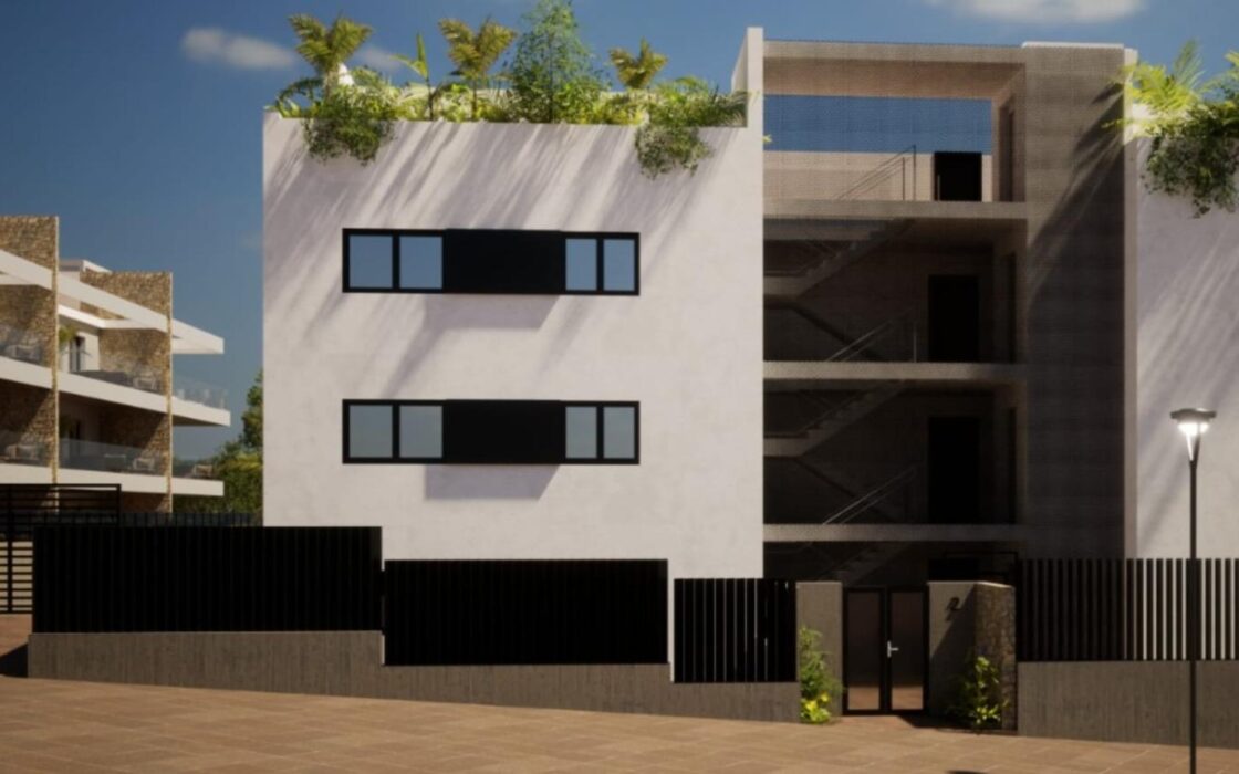 Квартира 2 кімнати в Фінестраті з видом на море