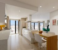 Будинки новобудови в Аліканті з терасою та басейном 90 кв.м