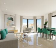 Будинки новобудови в Аліканті з терасою та басейном 90 кв.м