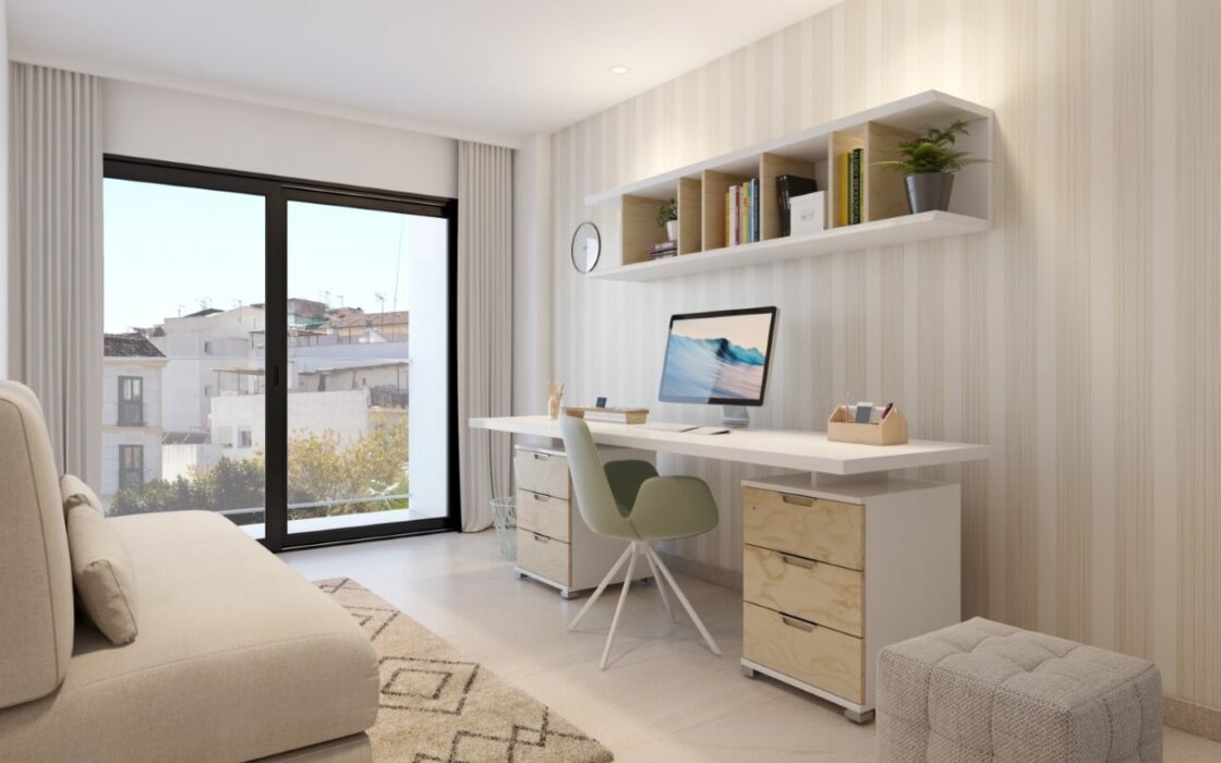 Будинки новобудови в Аліканті з терасою та басейном 90 кв.м