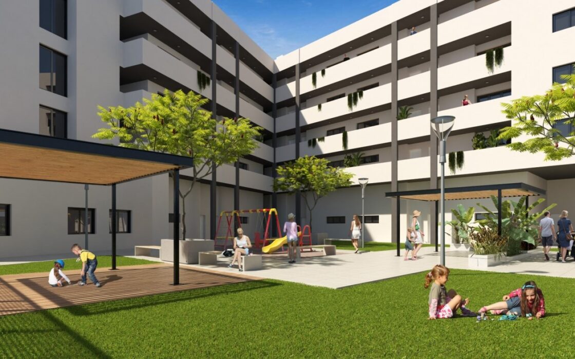 Будинки новобудови в Аліканті з терасою та басейном 90 кв.м