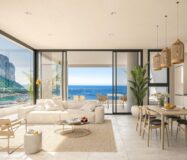 Квартира 119 кв.м в Кальпе с панорамным видом на море