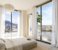 Будинки в Кальпе з великими терасами та видом на море