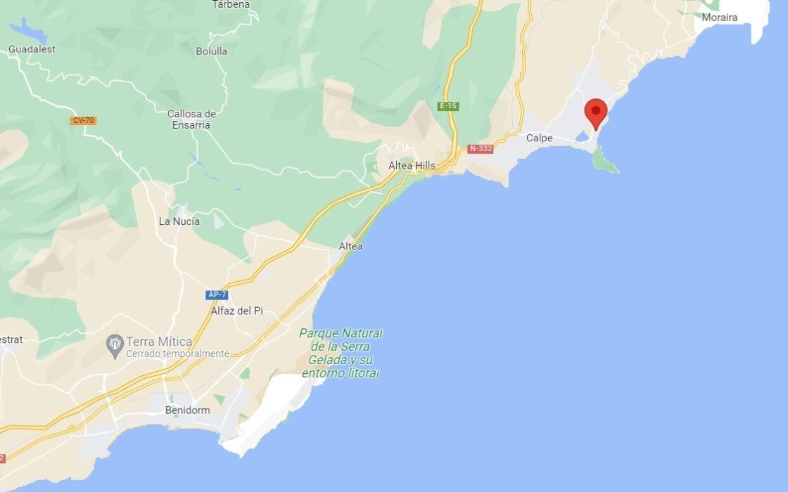 Апартаменты с видом на море в Кальпе, 101 кв.м, 3 комнаты